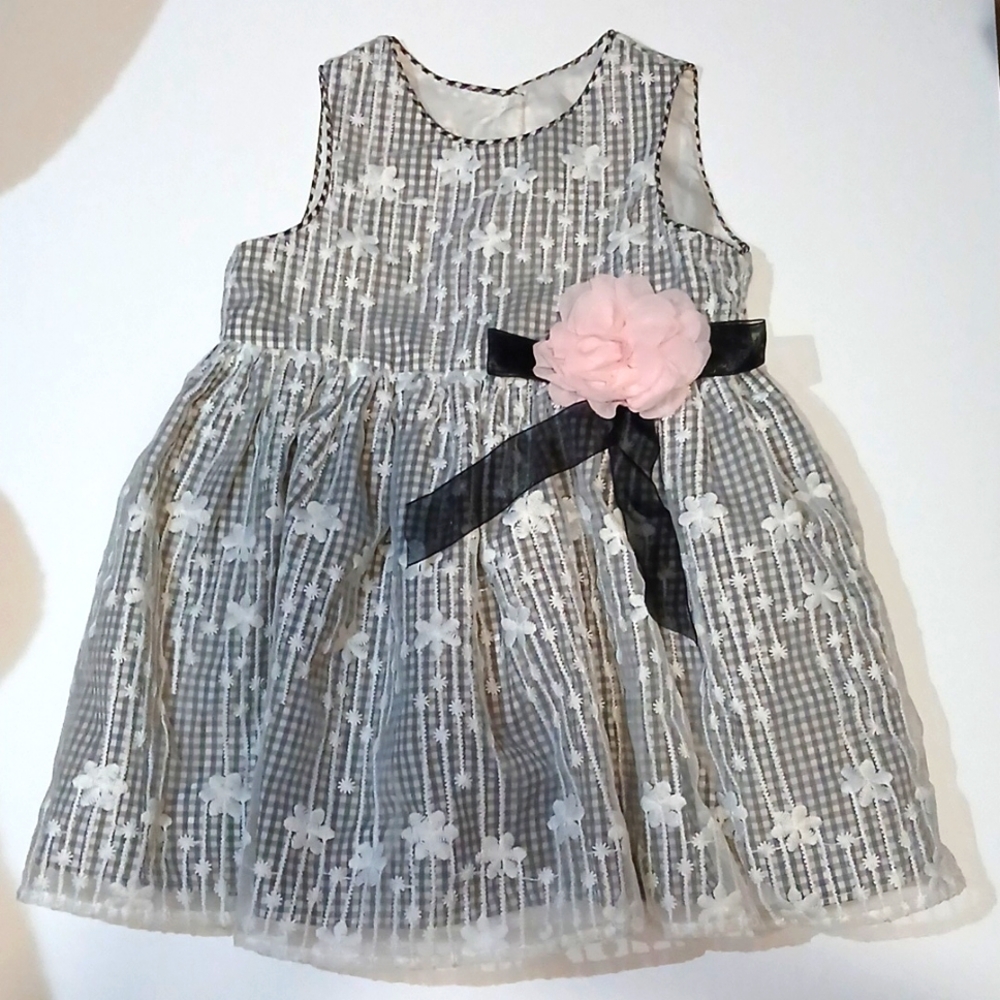 Marmellata Baby‎ Girl Dress 18M Black & White Tutu